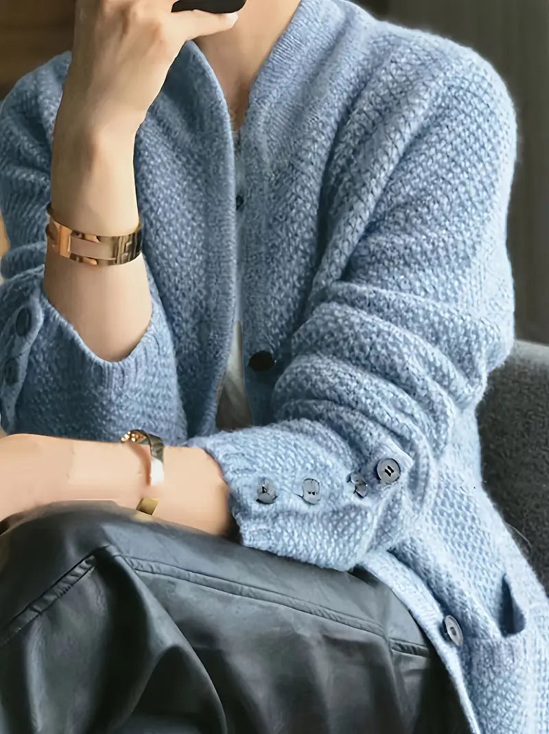 Camilla™ | Sofistikeret Cashmere Cardigan