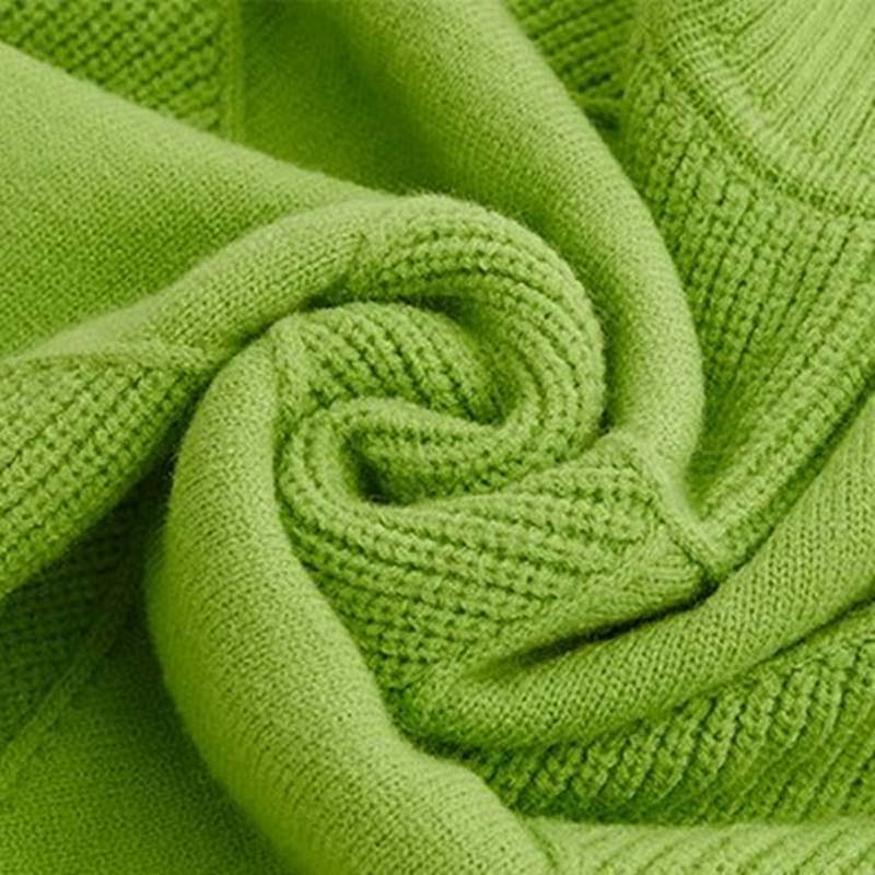 Eva™ | Luksus Strikket Sweater Med Høj Krave