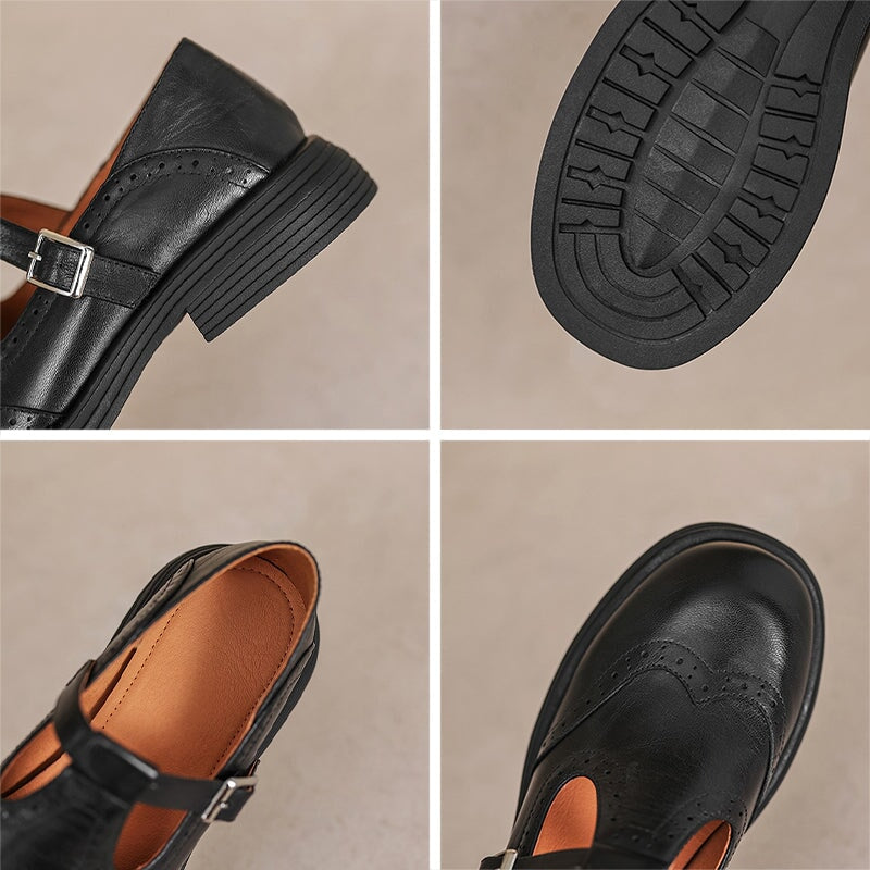 Mary Jane | luksuriøse læder loafers med idløs komfort