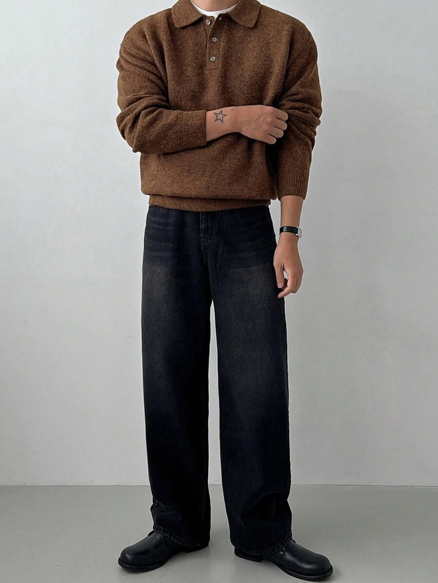 Otis™ | Strikket Herrepolo