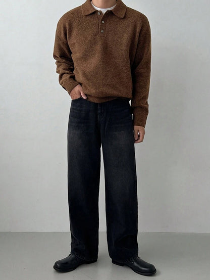 Otis™ | Strikket Herrepolo