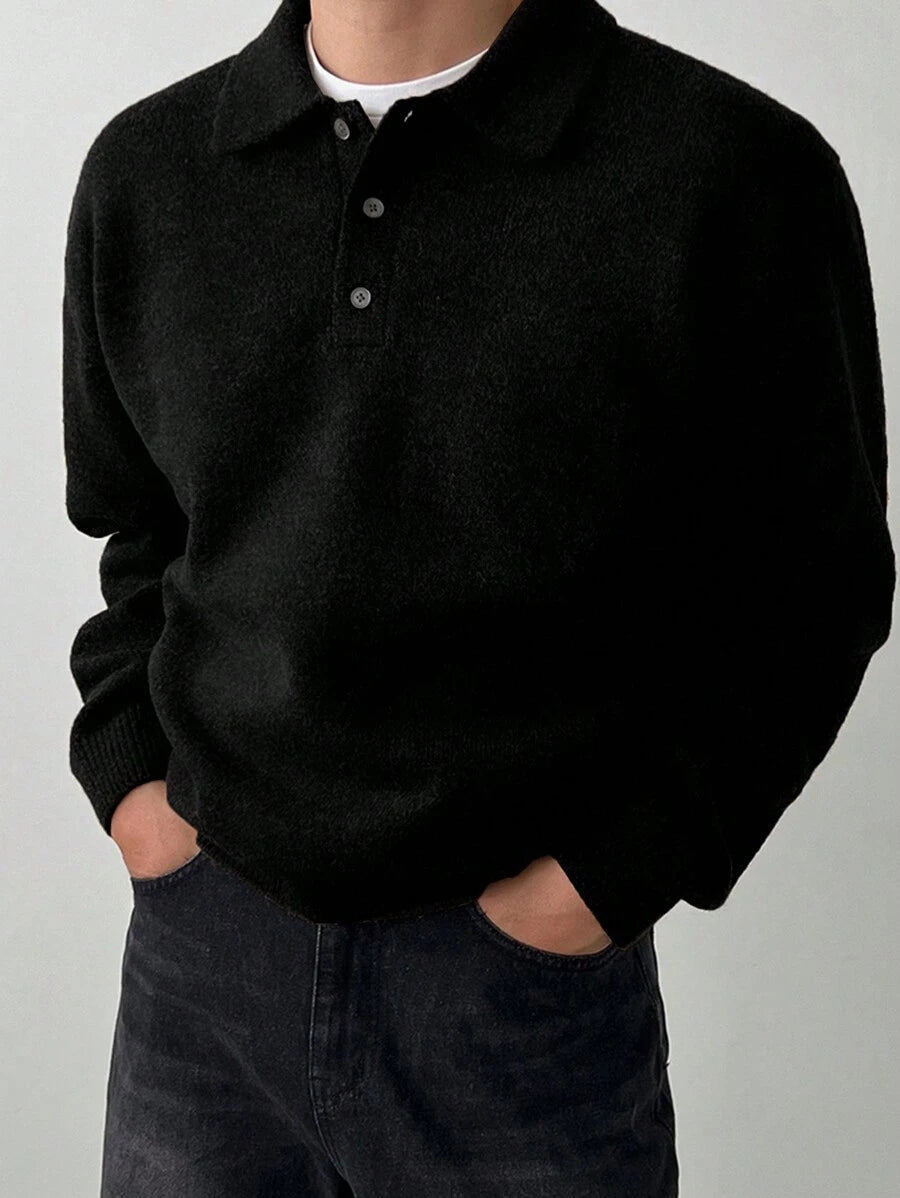 Otis™ | Strikket Herrepolo