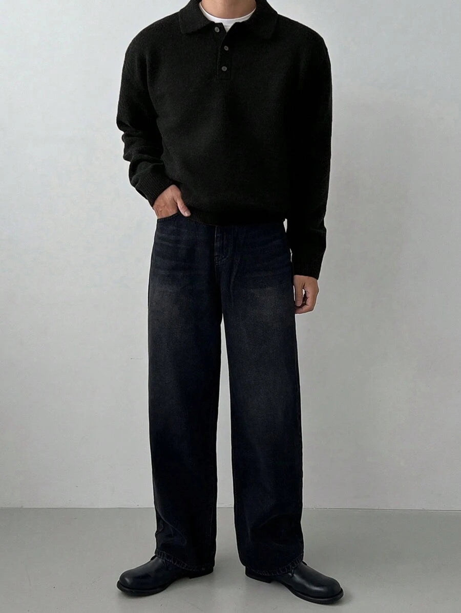 Otis™ | Strikket Herrepolo