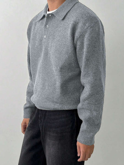 Otis™ | Strikket Herrepolo