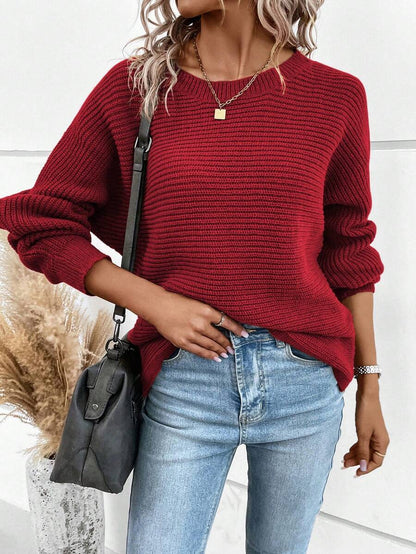 Noa™ | Striktrøje Med Knapdetaljer Bagpå
