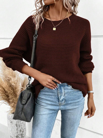 Noa™ | Striktrøje Med Knapdetaljer Bagpå