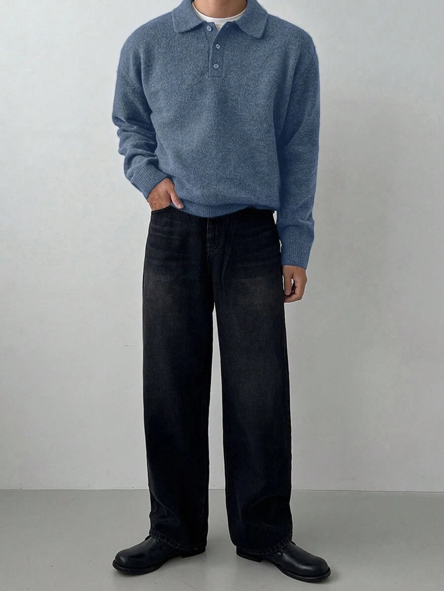 Otis™ | Strikket Herrepolo