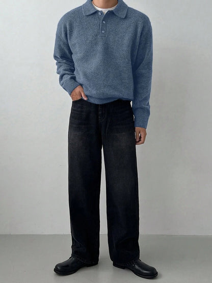 Otis™ | Strikket Herrepolo