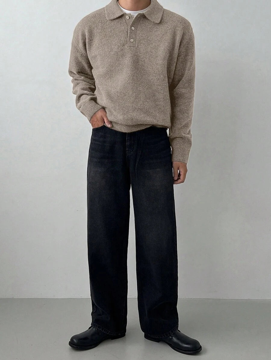 Otis™ | Strikket Herrepolo