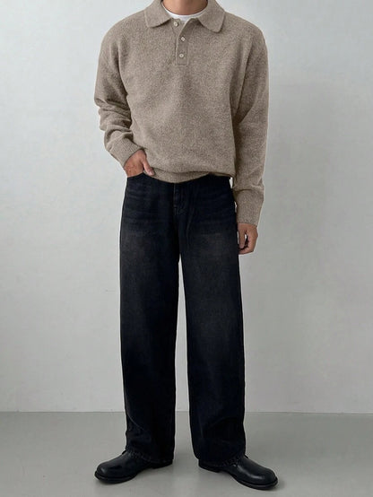 Otis™ | Strikket Herrepolo