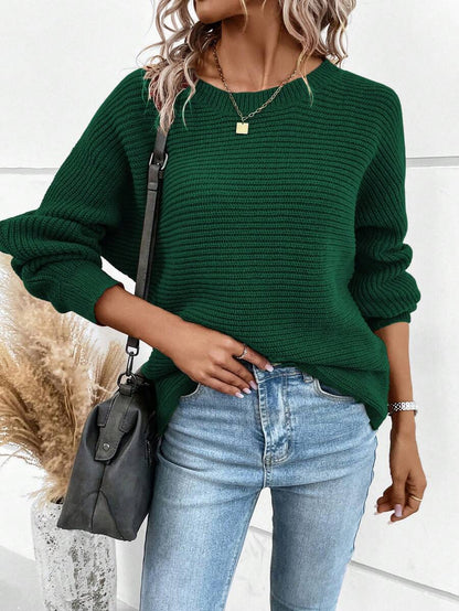 Noa™ | Striktrøje Med Knapdetaljer Bagpå