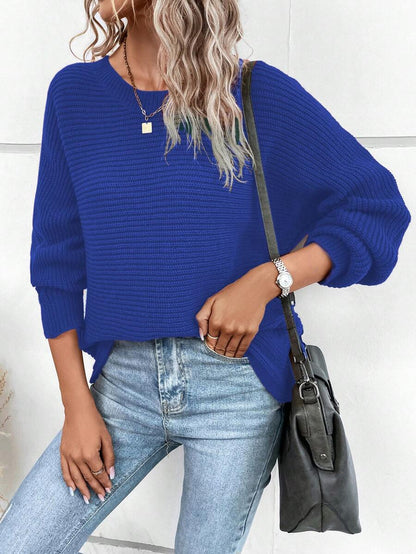 Noa™ | Striktrøje Med Knapdetaljer Bagpå