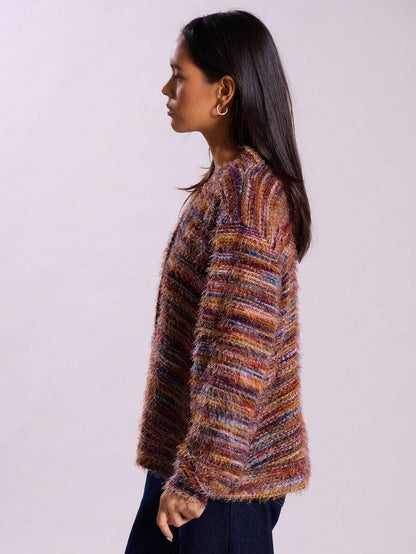 Luna™ | Oversized Cardigan Med Tekstur