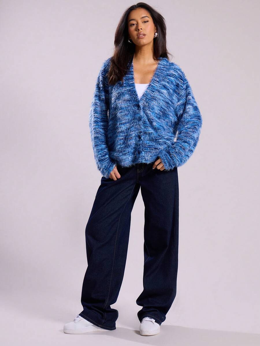 Luna™ | Oversized Cardigan Med Tekstur