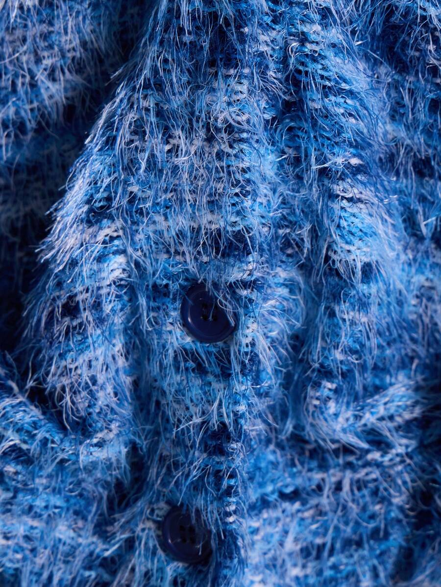 Luna™ | Oversized Cardigan Med Tekstur