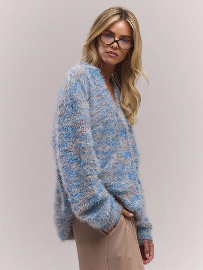 Luna™ | Oversized Cardigan Med Tekstur