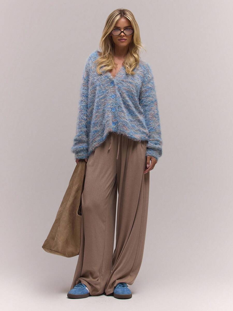 Luna™ | Oversized Cardigan Med Tekstur