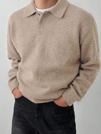 Otis™ | Strikket Herrepolo