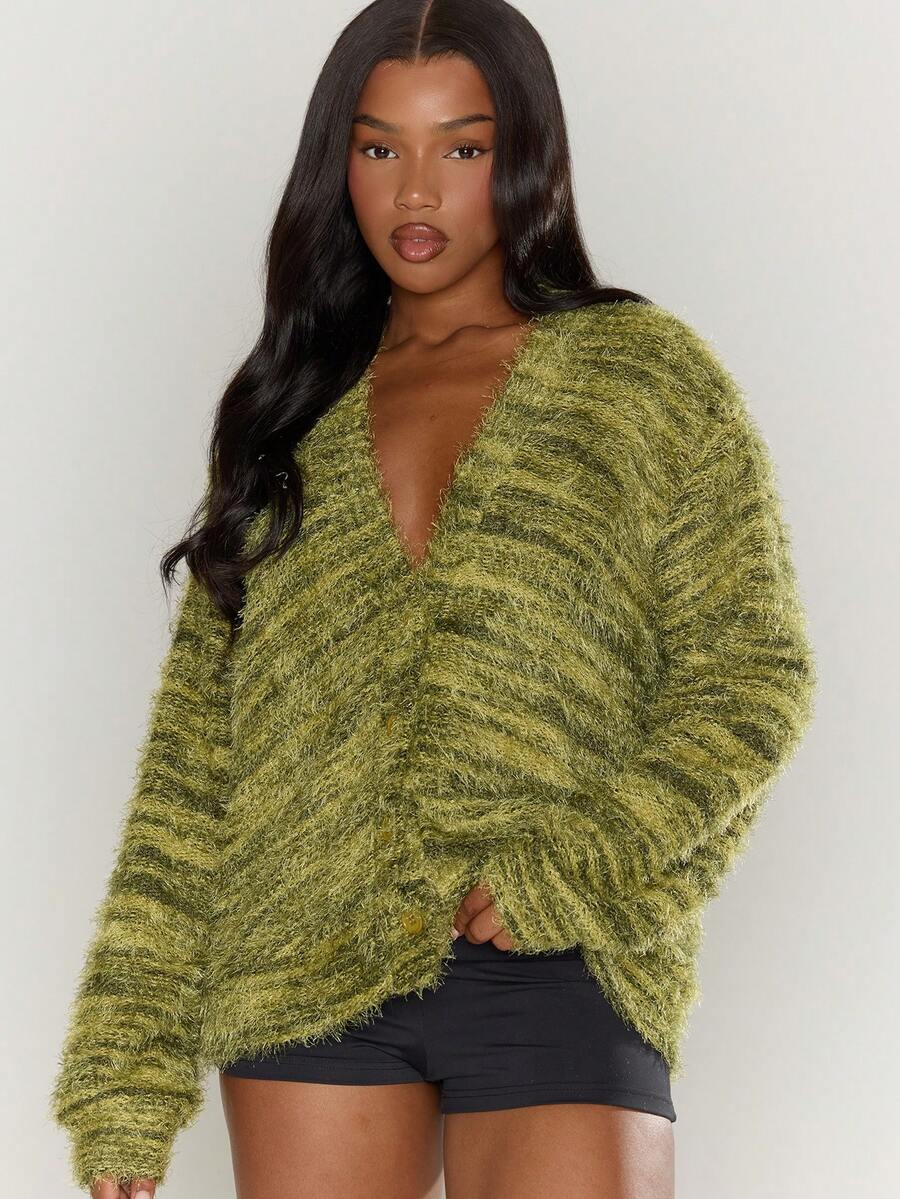 Luna™ | Oversized Cardigan Med Tekstur