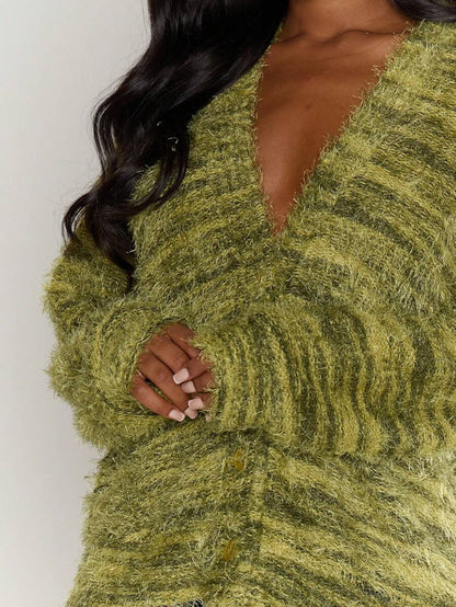 Luna™ | Oversized Cardigan Med Tekstur