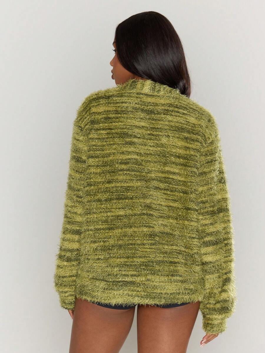 Luna™ | Oversized Cardigan Med Tekstur