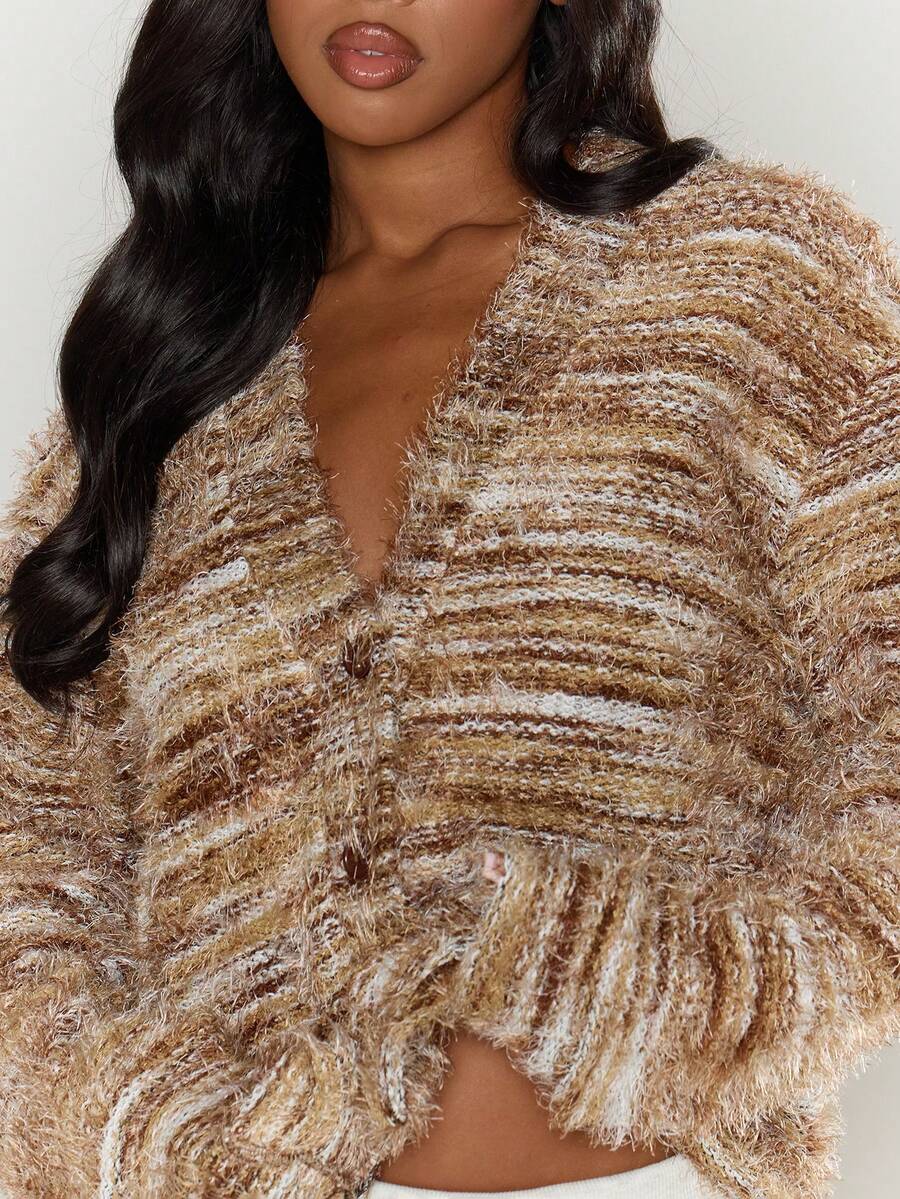 Luna™ | Oversized Cardigan Med Tekstur