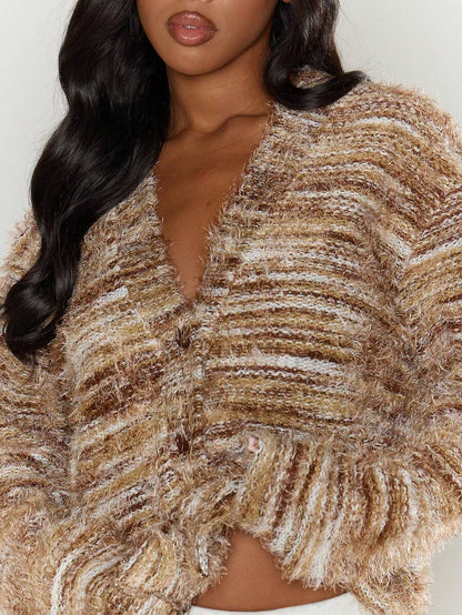 Luna™ | Oversized Cardigan Med Tekstur