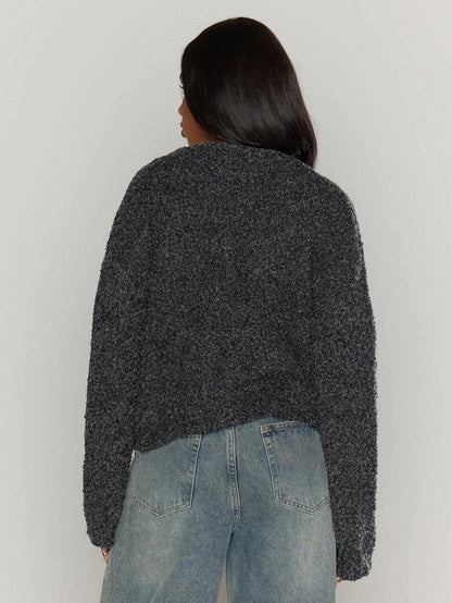 Luna™ | Oversized Cardigan Med Tekstur