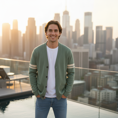 Seba™ | Stribet Cardigan