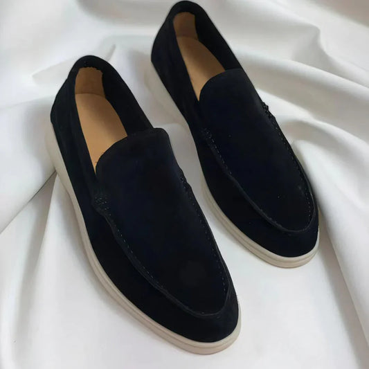 Kenzio | Ruskind slip-on sko