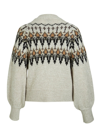 Alena™ | Behagelig Mønstertrøje