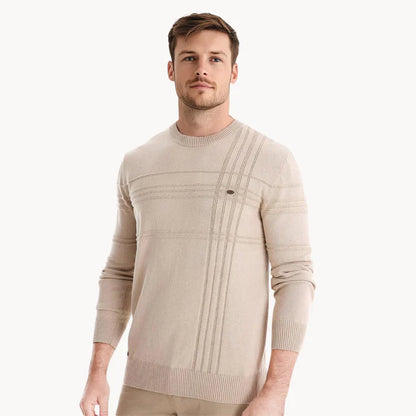 Lucas™ | Elegant Ternet Striktrøje