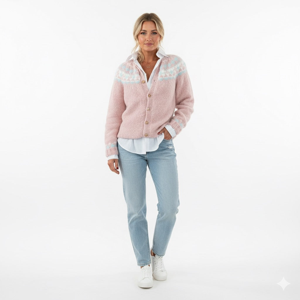 Rivora™ | Strikket, Chic Vest Med Mønster