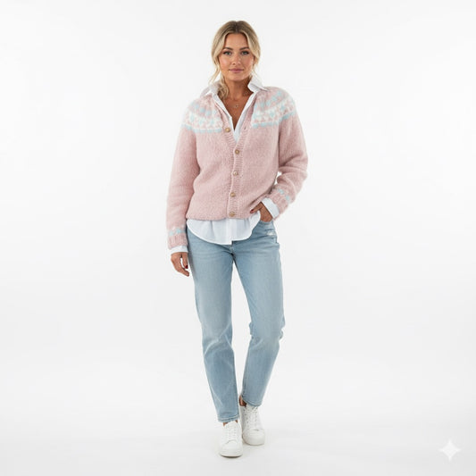 Rivora™ | Strikket, Chic Vest Med Mønster