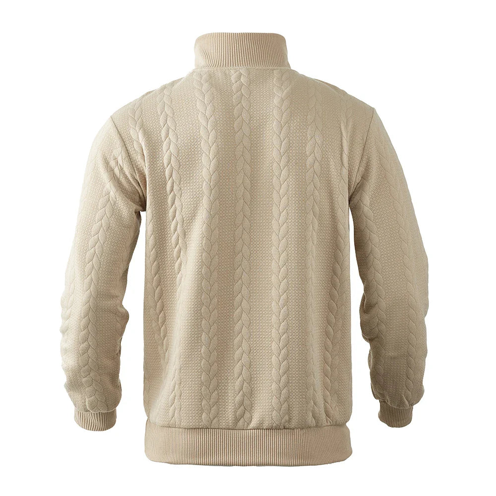 Henry™ | Premium Sweatshirt Med Kvart Lynlås