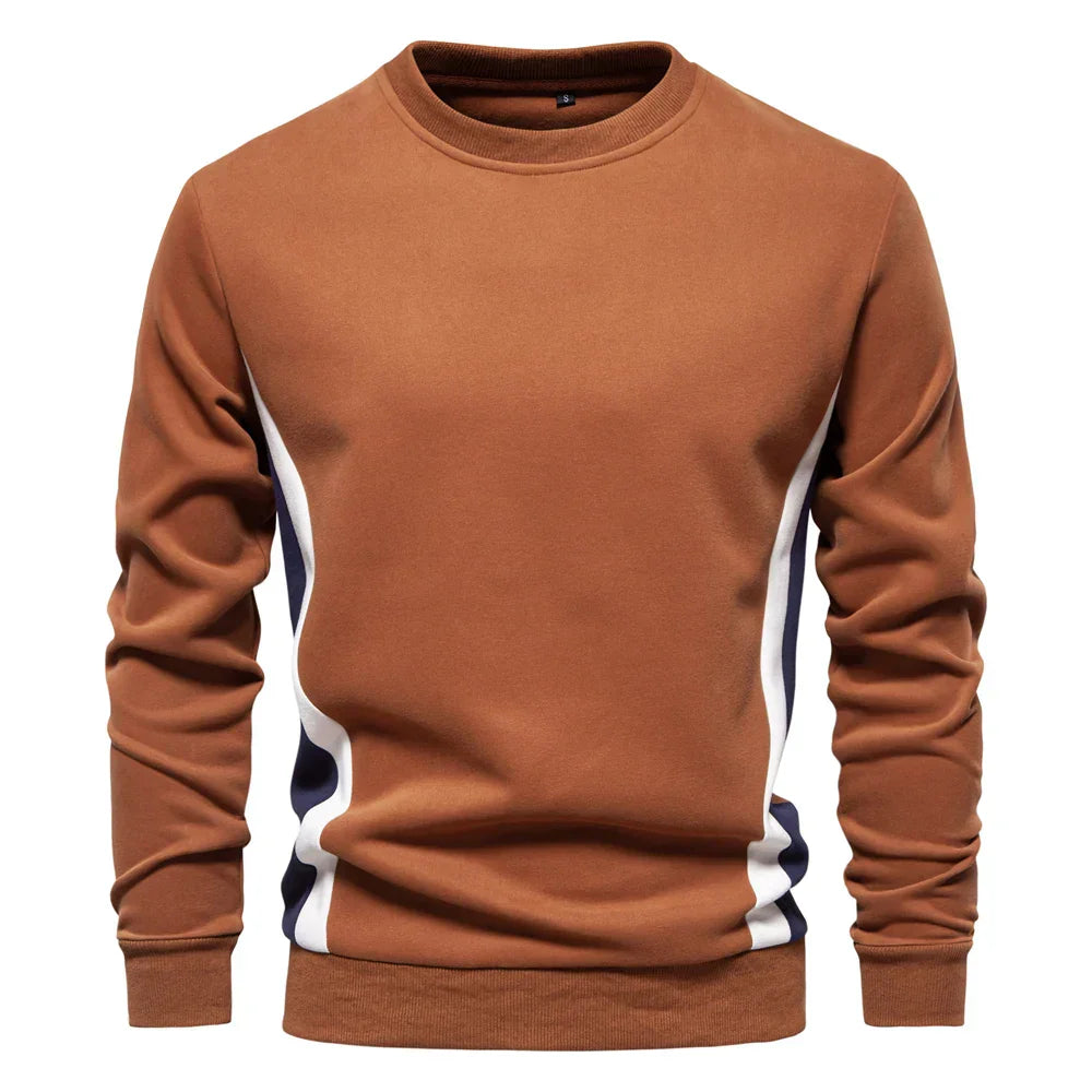 Noah™ | Sporty Sweatshirt Med Farvepaneler