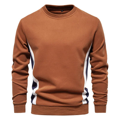 Noah™ | Sporty Sweatshirt Med Farvepaneler