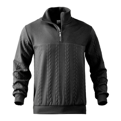 Henry™ | Premium Sweatshirt Med Kvart Lynlås
