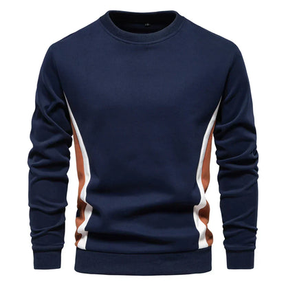Noah™ | Sporty Sweatshirt Med Farvepaneler