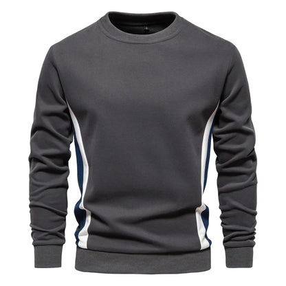 Noah™ | Sporty Sweatshirt Med Farvepaneler
