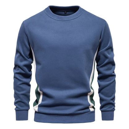 Noah™ | Sporty Sweatshirt Med Farvepaneler