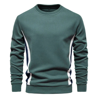 Noah™ | Sporty Sweatshirt Med Farvepaneler