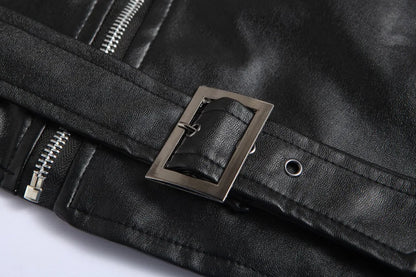 Austin | Klassisk Biker Læderjakke