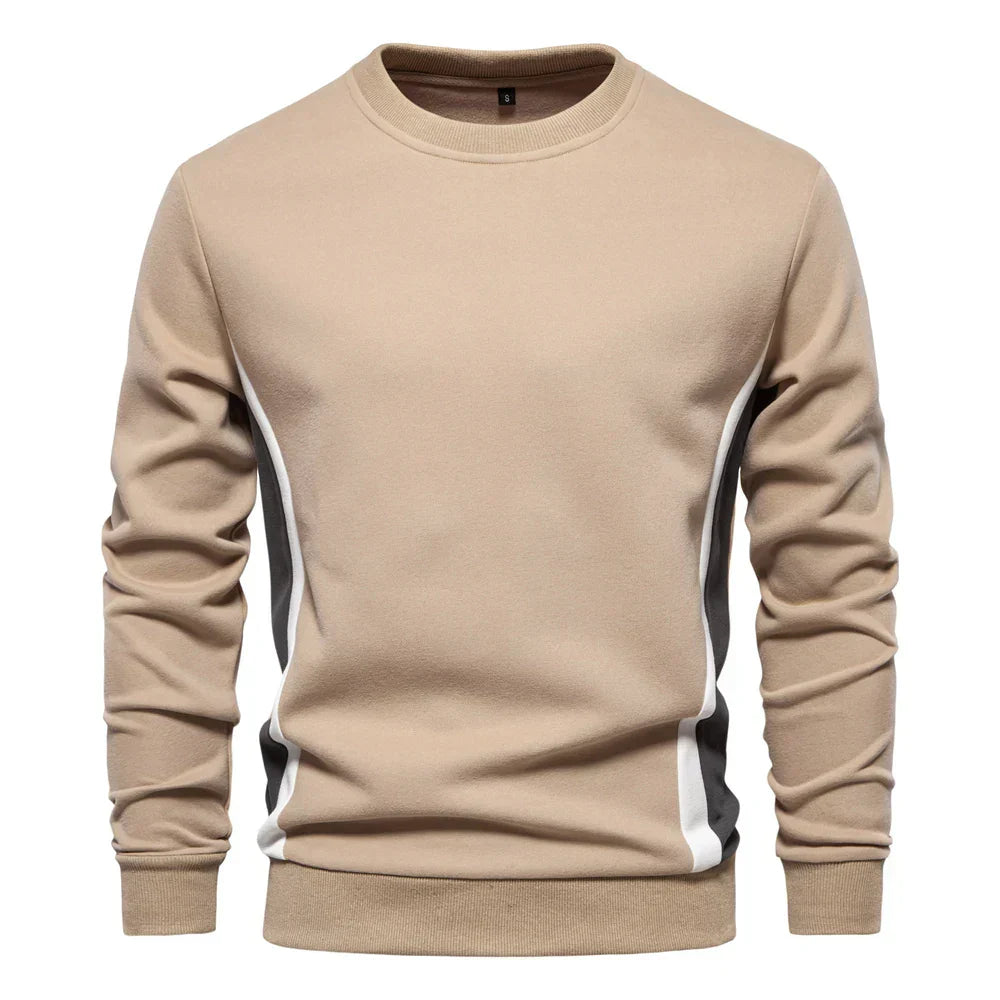 Noah™ | Sporty Sweatshirt Med Farvepaneler