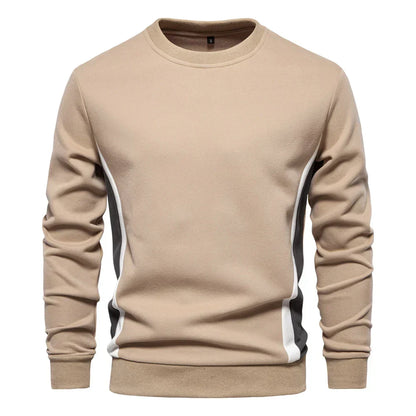 Noah™ | Sporty Sweatshirt Med Farvepaneler