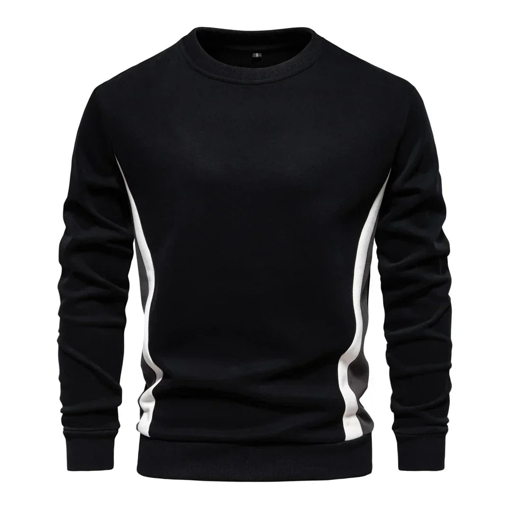 Noah™ | Sporty Sweatshirt Med Farvepaneler