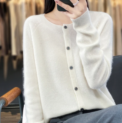 Eliza™ | Luksus Cashmere Cardigan