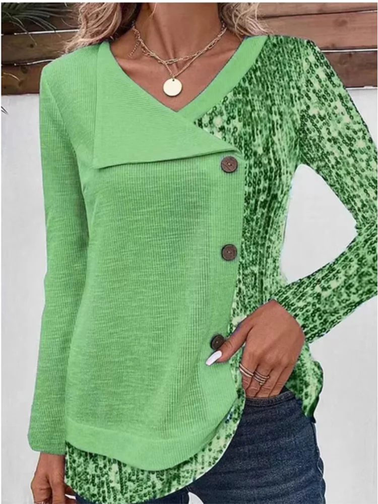 Luna™ |  Langærmet Bluse Blød, Stilfuld, Feminin