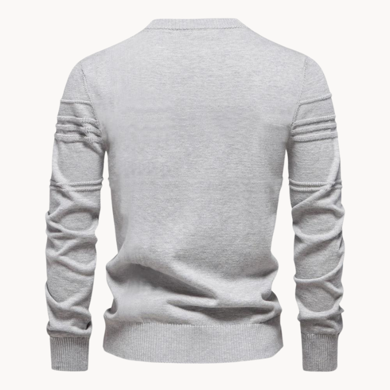Lucas™ | Elegant Ternet Striktrøje