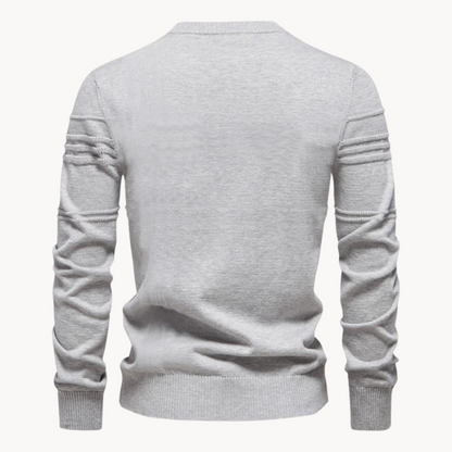 Lucas™ | Elegant Ternet Striktrøje